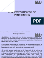 Concepto Basico Evaporacion