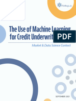 The Use of ML For Credit Underwriting Market and Data Science Context - 09 16 2021