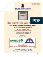 Booklet On Energy Efficiency in Electrical Assets