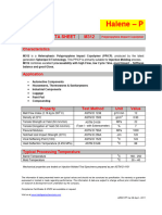 Halene - P: Technical Data Sheet M312