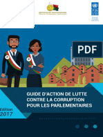 Guide Daction de Lutte Contre La Corruption Pour Les Parlementaires