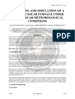 Modelling and Simulation of A Box-Type Solar Furnace Under Madagascar Meteorological Conditions