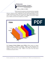 FDMA vs. TDMA vs. CDMA