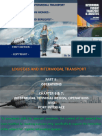 Logistics and Intermodal Transport - CHAPTER 6 & 7