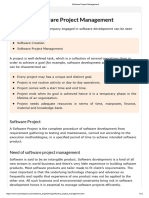 1.1.3. Software Project Management