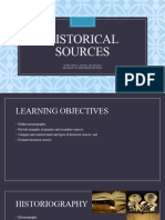 Historical Sources