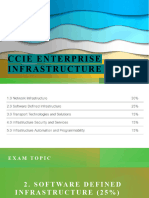 CCIE EN V1.0 - Part 02 Software Defined Infrastructure (25%)