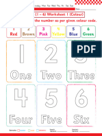 Math Nursery Worksheet (Complete)