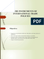 International Trade Policies