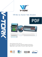 VTS Series Scotch Yoke Actuator