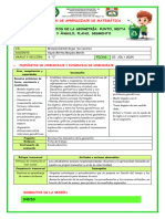 Sesiones de Aprendizaje Del 03 Hasta El 5 de Junio