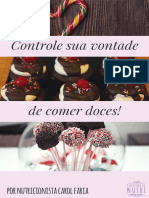 E Book Controle Sua Vontade de Comer Doces