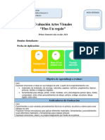 Evaluación Artes Visuales 2°