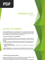 Contract Law 11 - Contract of Indemnity and Guarantee