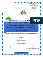 Procéder de Réalisation D'une Dalle en Béton Précontraint, Predimensionnement Et Dimensionnement de Quelques Éléments Porteurs