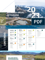 Buenaventura Memoria Anual Integrada 2023: Hacemos Más Que Minería