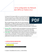 L'installation Et La Configuration Du Network File System (NFS) Sur Fedora Linux