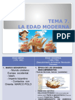 Tema 67 La Edad Moderna