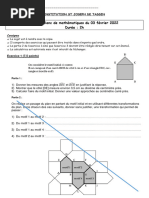 Brevet Blanc Février 2022