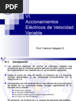 Accionamientos de Velocidad Variable en CD