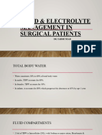 Fluid & Electrolyte Management in Surgical Patients 1