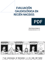 Evaluacion Fonoaudiologica en Recien Nac