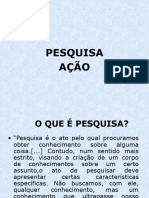 Pesquisa Ação