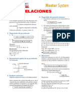 Relaciones y Funciones Parte I