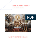 Solemnidad Del Santísimo Cuerpo y Sangre de Cristo