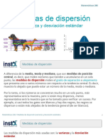 S2-Lección 2.3 Medidas de Dispersión (Varianza y Desviación Estándar)