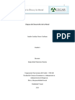 UNIDAD 1 - Cuadro Comparativo de Las Etapas Del Desarrollo de La Moral.