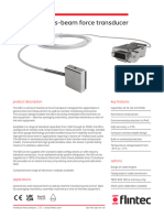 Sensor de Fuerza Tipo S ISB (25 - 100lb)