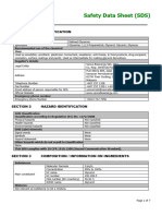 Glycerine Vance Msds