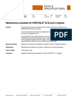 Maintenance Schedule For WARTSILA 20 B-C Engines Wfi 2004N007 02gb