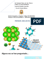 5.semana 5 - Enlace Químico - Tipos de Enlace