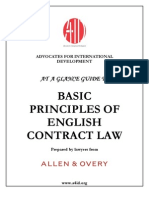 English Contract Law