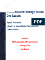 Chemical Mechanical Polishing of Hard Disk Drive Substrates