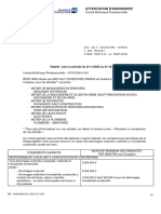 Attestation Assurance RC Pro Sas Valy Ouverture France (157272758-A