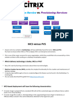 PVS Vs MCS