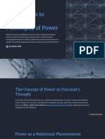 Introduction To Foucaults Philosophy of Power