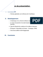 Rapport de Bourse