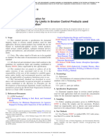 Elemental Impurity Limits in Erosion Control Products Used For Land Application