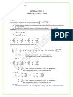 Solución EBAU CyL Matemáticas II 2020 Julio