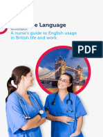 OET Living The Language Guide For Nurses - UK