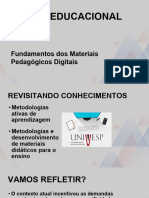 Semana 1 - Slides Videoaula - Fundamentos Do Design Educacional