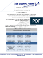 Calendario Academico 2024