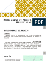 INFORME SEMANAL N06 AVCS PROYECTO PFV BULNES SOLAR Rev01