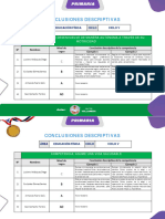 Conclusiones Descriptivas - Ciclo V