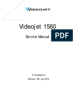 01 Ab Videojet 1560 Service Manual