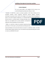 Design and Modelling of Jatropha Oil Ext